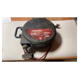Husky 50ft Retractable Cord W/Reel Tripple Tap