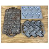Cast Iron Baking Molds