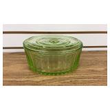 Uranium Glass Candy Dish