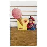 Crï¿½me Glacee Ice Cream Ad Poster