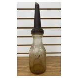Antique Motor Oil Bottle