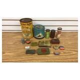 Vintage Empty Tins