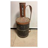 Antique 5 Gallon Test Measure Can