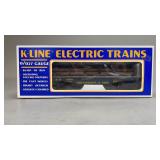 K-Line Chesapeake And Ohio Flat Car With Logs