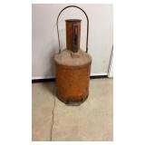 Antique 5 Gallon Test Measure Can