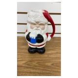 Ceramic Santa Vase