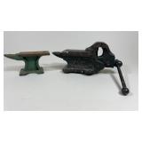 Cheney Anvil & Iron Works Vise 1879 No.10 Rare