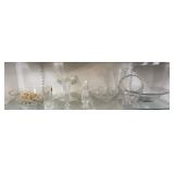 Assorted Crystal Glassware