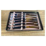 Six Piece Sheffield Steak Knife Set