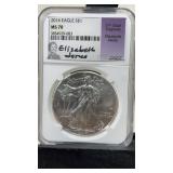 2014-S Silver Eagle