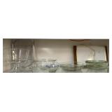 Assortment Of Glass Kitchen Ware