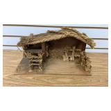 Nativity Stable Christmas Decoration