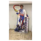 Life Size Coors Brewing NASCAR Cut Out Poster