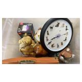 Cat Clock & Cat Decorations