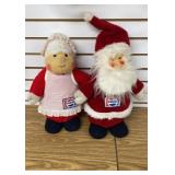 Pepsi Stuffed Mr And Mrs Clause