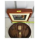 2 Golf Decorations Plaques