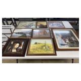 Various Pictures In Frames