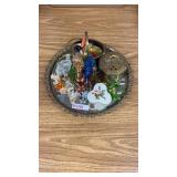 Mirror Tray w/ Trinkets