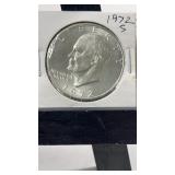 1972-S Ike Silver Dollar