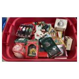 Assorted Christmas Ornaments & Decorations