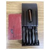 Cutco Knife Set And Cutco Honing Stone
