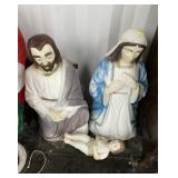 Mary,Jesus & Joesph Blow Molds
