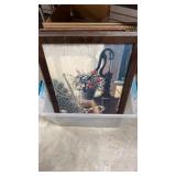 10 Framed Prints Art Deco/Flowers,Fruit