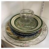 Miscellaneous Serving Platters & Bowl
