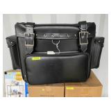 leather saddle bag, Backpack,2 Duffel Bags