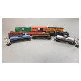 Assortment Of HO Gauge Trains And Cars