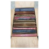 12 Vinyl Record Albums w/ Records