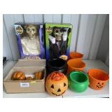 Halloween Decorations, Pumpkins, trick o treat
