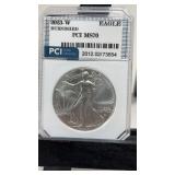 2023-W Burnished Silver Eagle