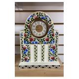 Ceramic Mantle Style Clock