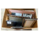 Box of Assorted Picture Frames