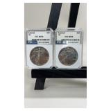 1991 Silver Eagle Coins