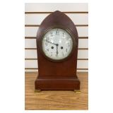 Antique H&H Mantel Clock w/ Key Made In France