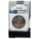 1989 Silver Eagle Dollar Coin