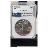 1988 Silver Eagle Dollar Coin