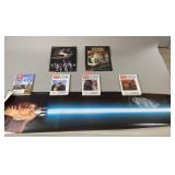 Star Wars Posters, TV Guide Books & 2 Magazines