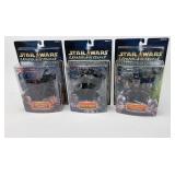 3-Star Wars Unleashed Figures