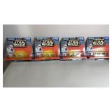 4 StarWars Micro Machines Figurines Sets