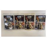 4 StarWars Die-Cast Metal Key Chains