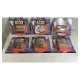6 Die-Cast StarWars Micro Machines
