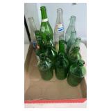 Green Glass(7 Up,Pepsi)