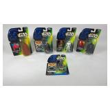 Star Wars 4" Figures W/Freeze Frame Action Slide
