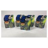 Star Wars 4" Figures W/Freeze Frame Action Slide