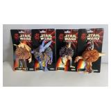 4 StarWars Episode 1 Koosh Figurineï¿½s