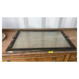 Tray made From Old Wood Window