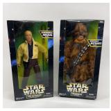 Star Wars 12" Figures Luke Skywalker & Chewbacca